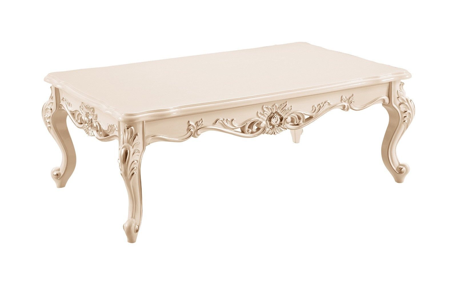 JVmoebel Couchtisch Eleganter Barock Couchtisch aus hochwertigem Holz für das Wohnzimmer