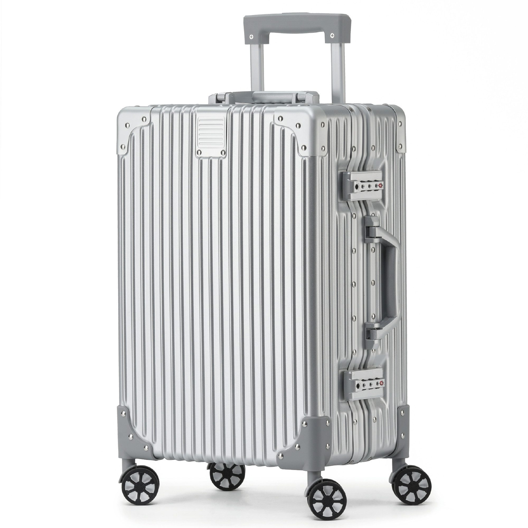 KOFA Handgepäckkoffer ZURICH, 55cm Alu-Rahmen & Polycarbonat-Hartschale, 4 günstig online kaufen