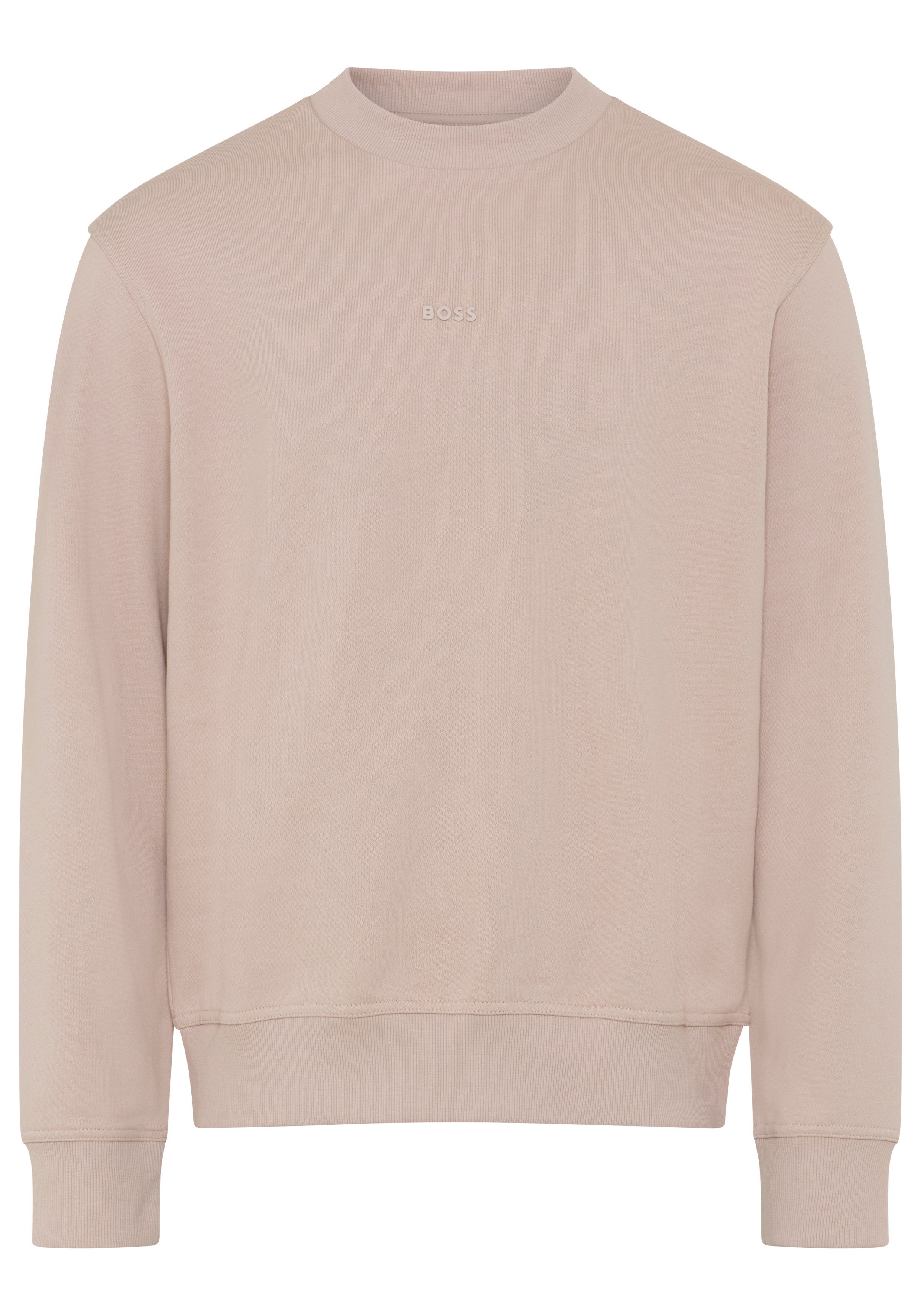 BOSS ORANGE Sweatshirt WeSmallcrew mit Logo auf der Brust