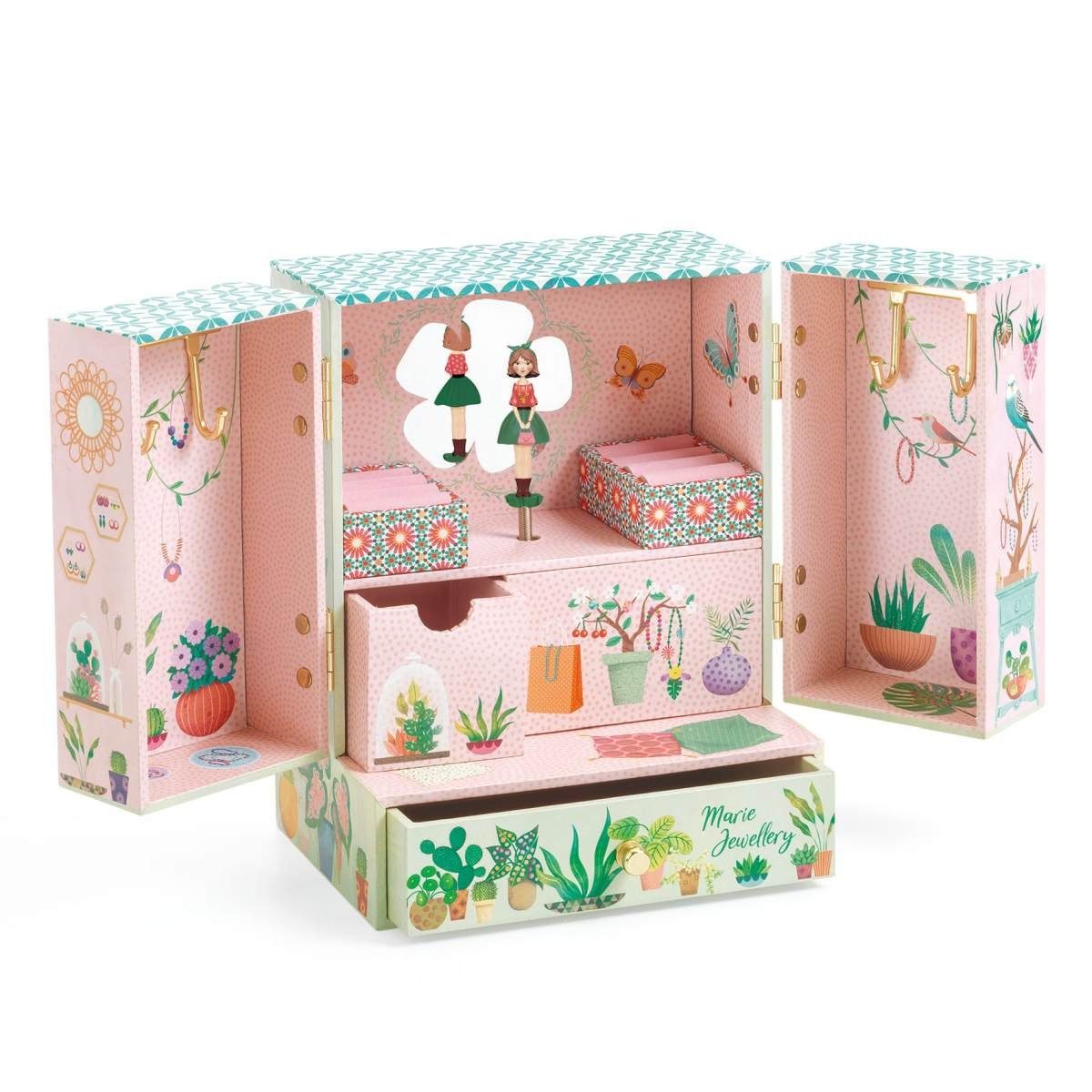 DJECO Schmuckkasten Musik Schmuckkästchen Secret Garden günstig online kaufen