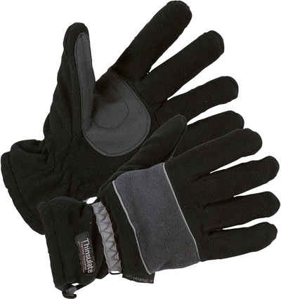 Terrax Workwear Fleecehandschuhe 0914-1060 schwarz/grau