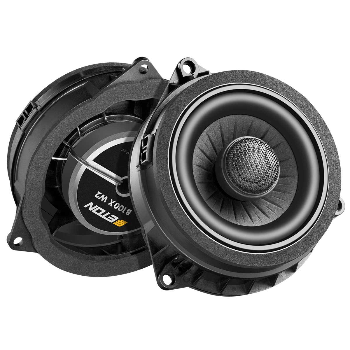 Eton UG B100 X W2 BMW X5 X6 10cm Lautsprecher Plug and Play Auto-Lautsprecher (25 W)