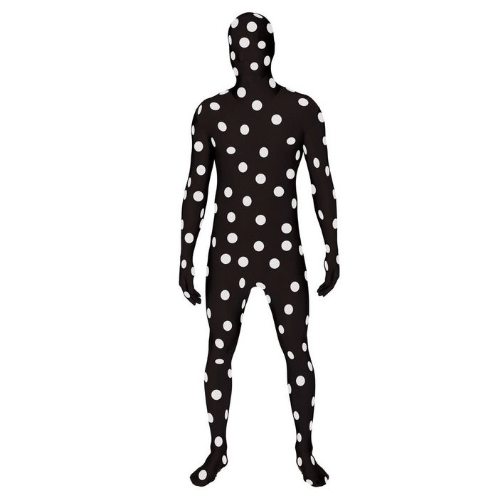Morphsuits Kostüm Ganzkörperkostüm schwarz-weiß gepunktet Original Morphsuits – die Premium Suits für die besonderen Anlässe