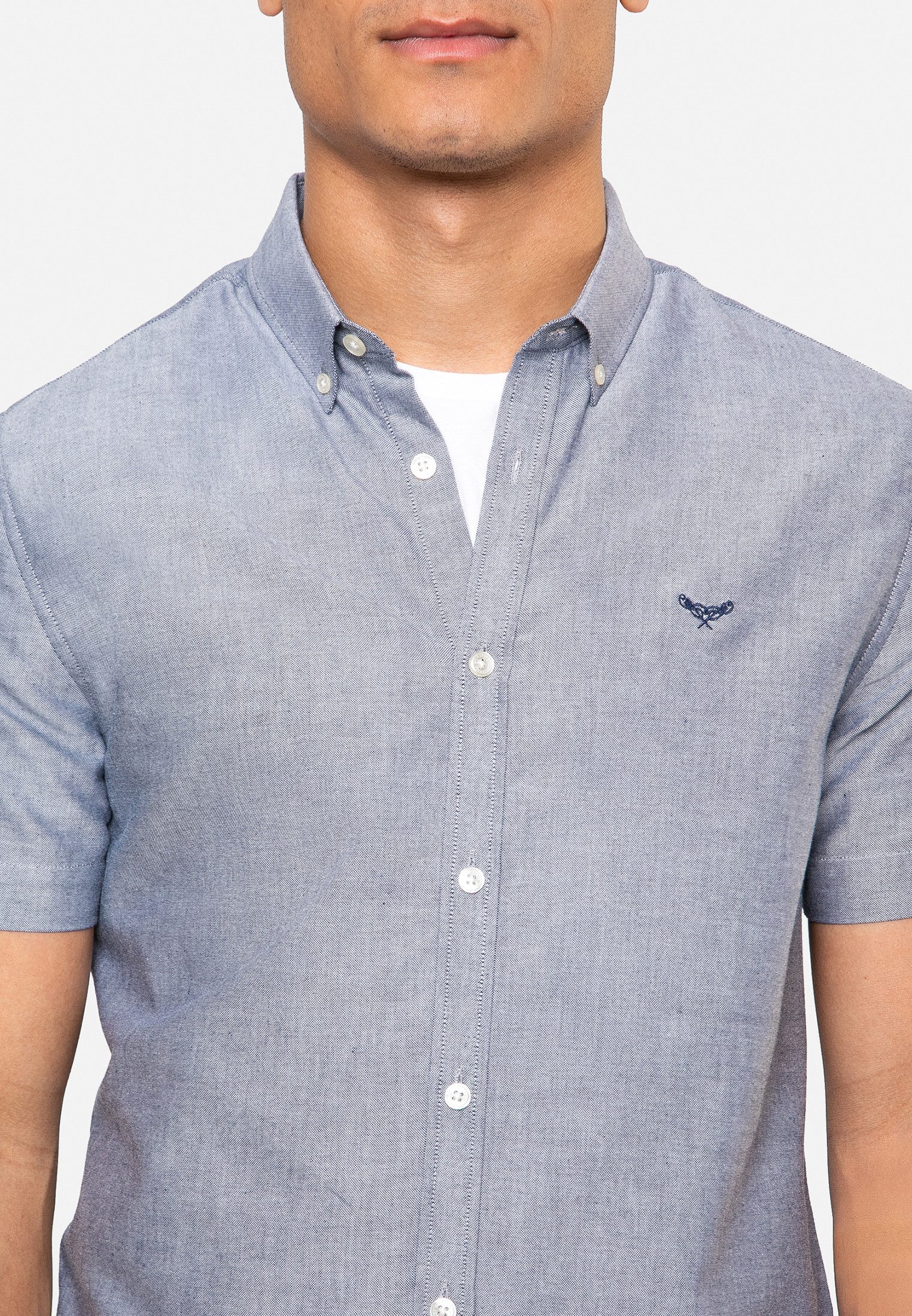 Threadbare Kurzarmhemd THBInferno im schlichten Design günstig online kaufen