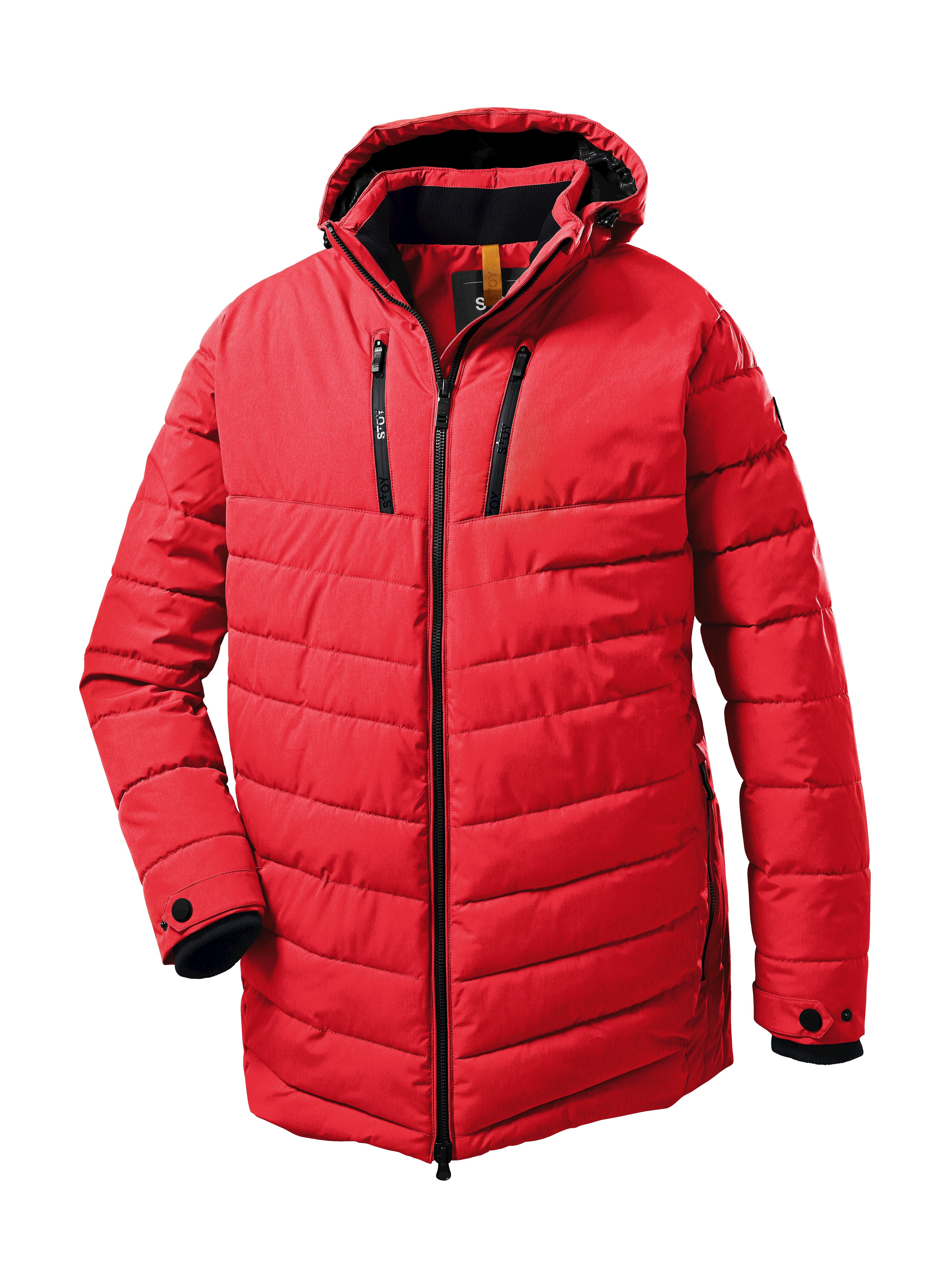 STOY Steppjacke STW 8 MN QLTD JCKT Gefütterte, atmungsaktive Steppjacke mit abnehmbarer Kapuze von STOY