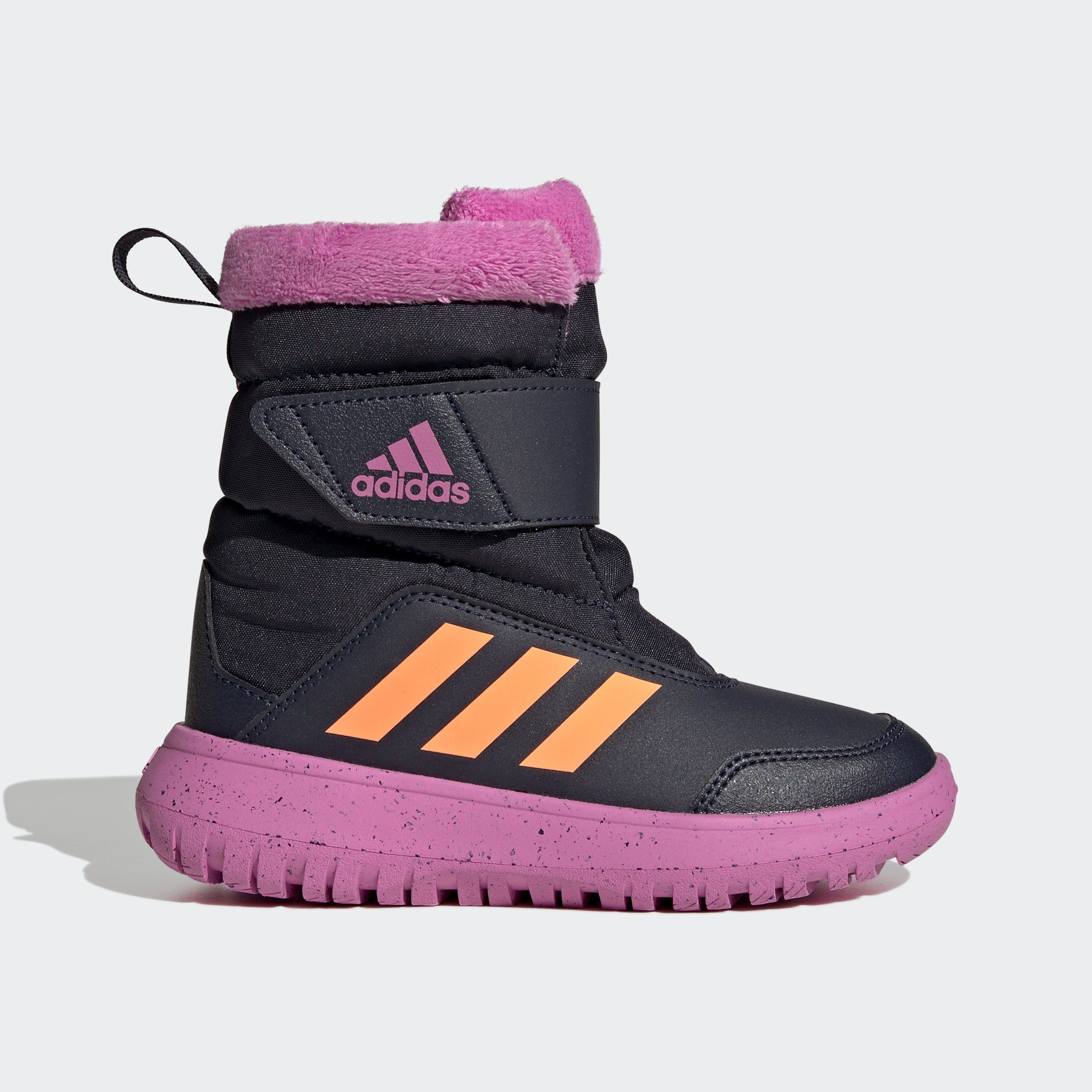 adidas Sportswear mit Laufschuh WINTERPLAY STIEFEL Klettverschluss blau