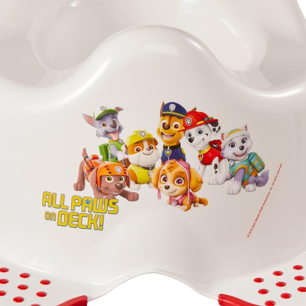 Set 2 Pièces Keeeper - Siège Toilette Et Marchepied - Anti-dérapant - Paw Patrol - Pour Apprentissage Propreté
