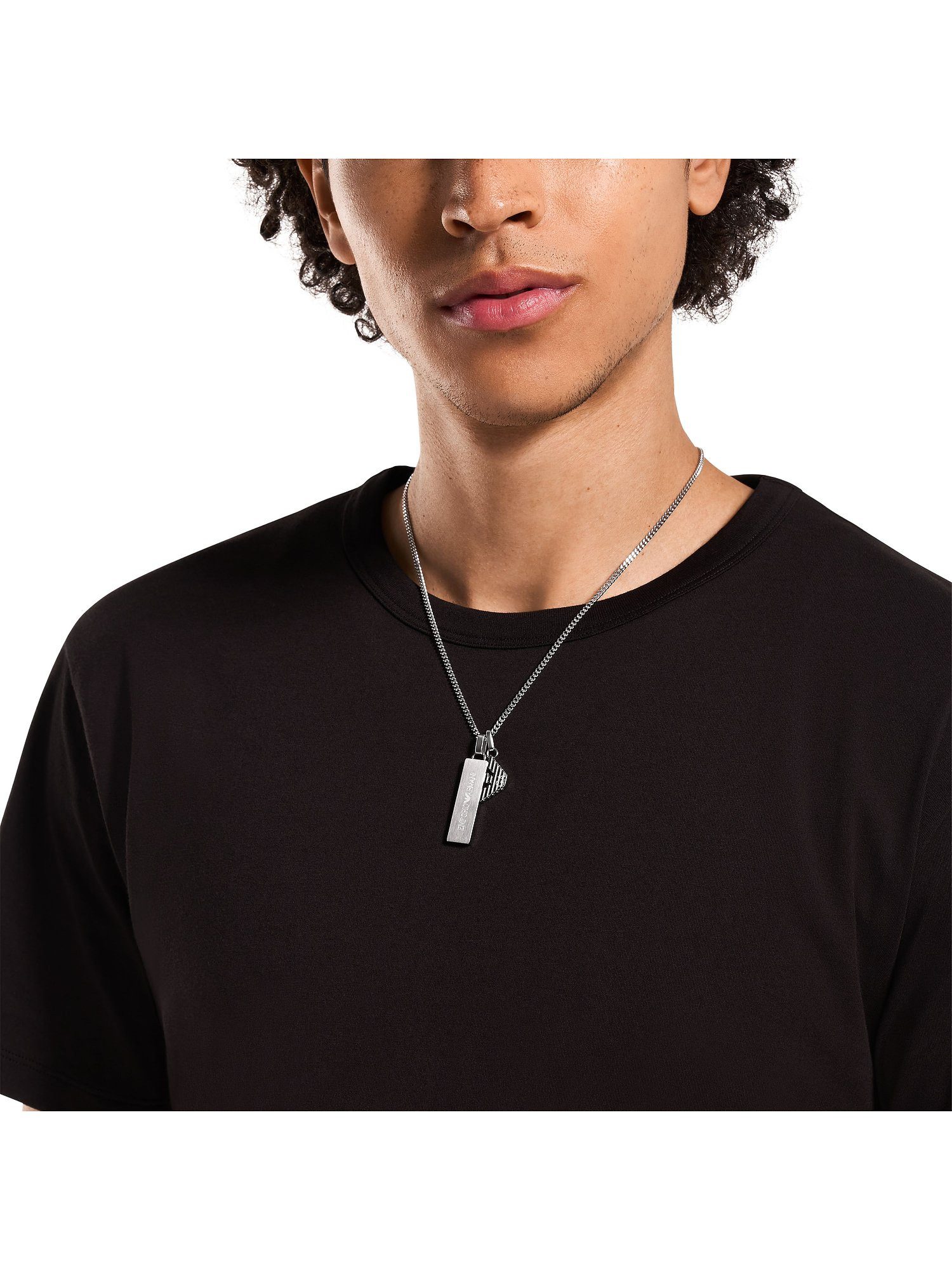 Emporio Armani Collier Emporio Armani Herren-Kette Edelstahl – Bild 3 von 3
