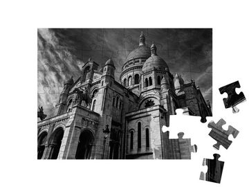 puzzleYOU Puzzle Basilika Sacre Coeur Montmartre, Paris, 48 Puzzleteile, puzzleYOU-Kollektionen Sacre Coeur