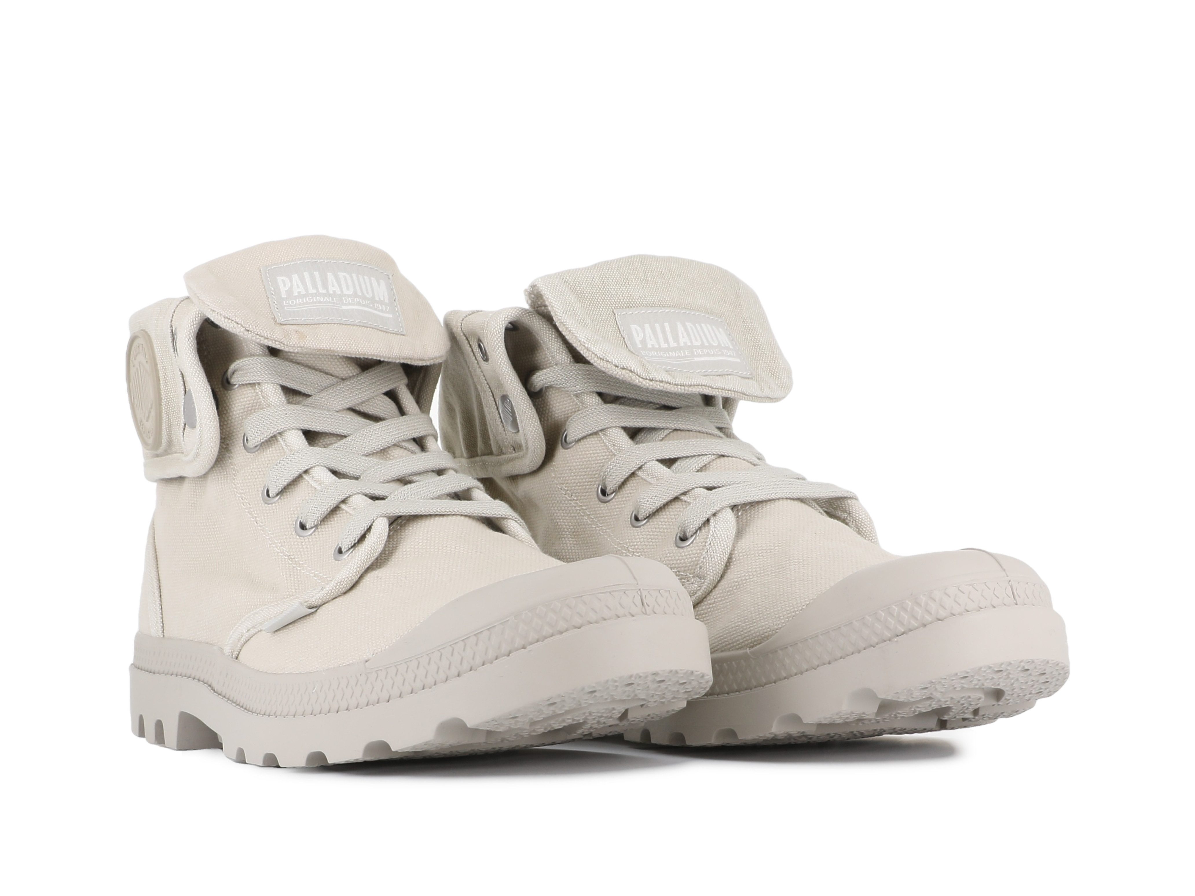 Palladium BAGGY Schnürboots Schnürstiefel aus Canvas, umklappbarer Schaft