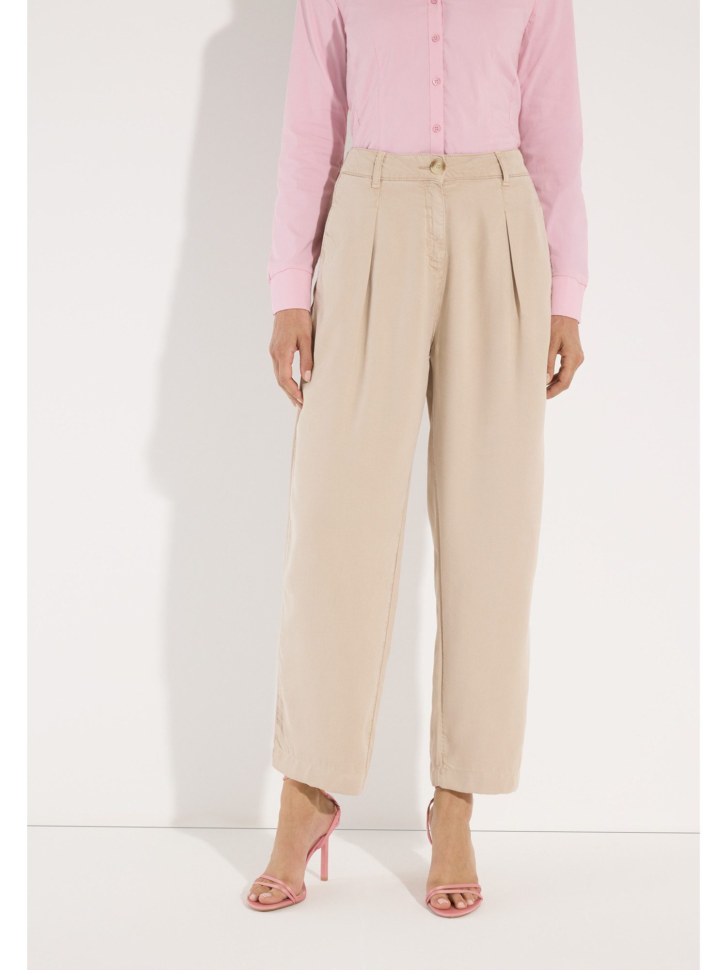 MORE&MORE Stoffhose lässige, elegante Wide Leg Hose