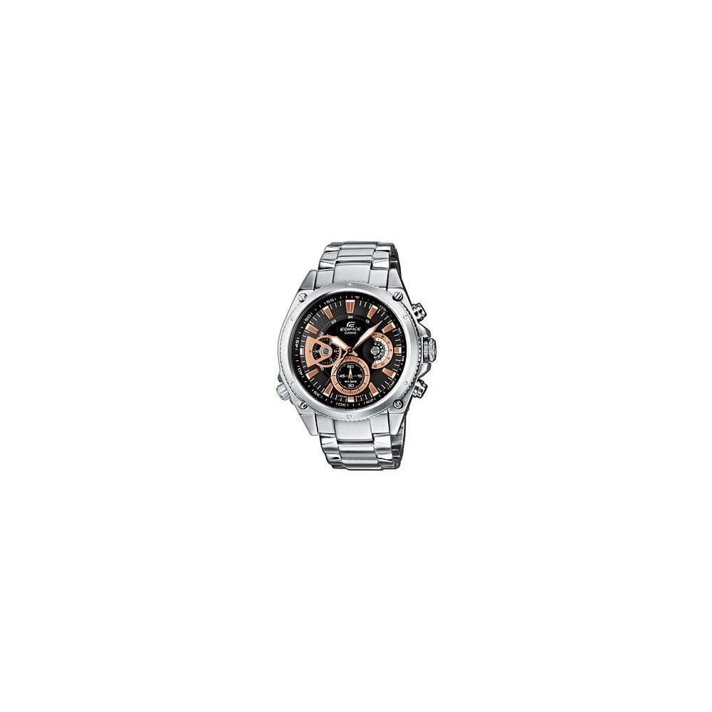 CASIO Chronograph Edifice, mit Minuteneinstellring, verschraubte Krone, Chronograph