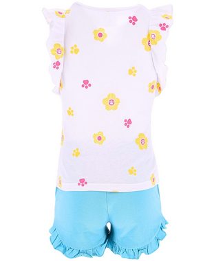 PAW PATROL T-Shirt & Shorts Skye (2-tlg) Mädchen Sommeroutfit Gr. 98 - 116 cm