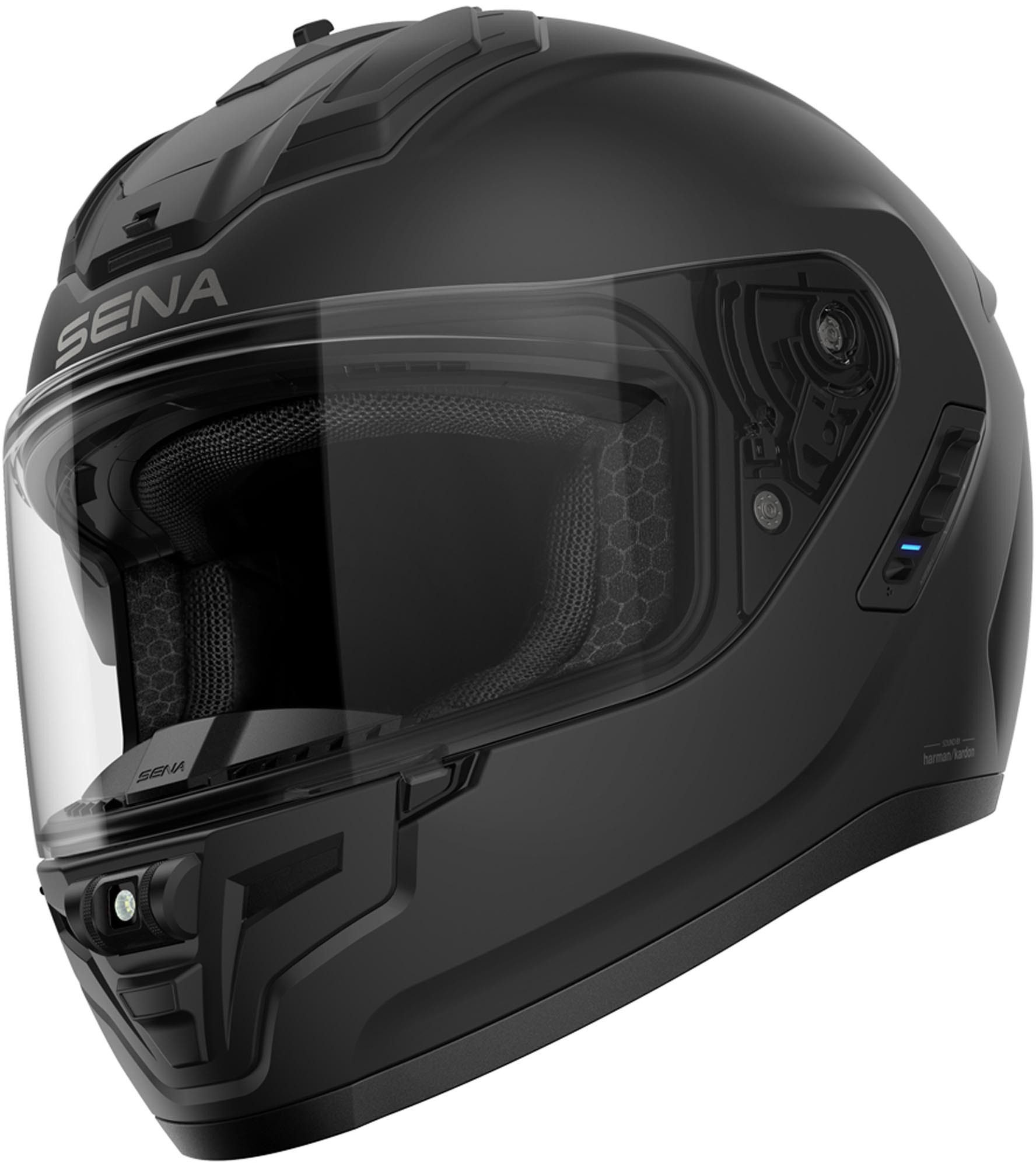 Sena Motorradhelm Phantom ANC Bluetooth Helm, Bluetooth, Atmungsaktiv, schnelltrocknend, Pinlock, ECE 22.06
