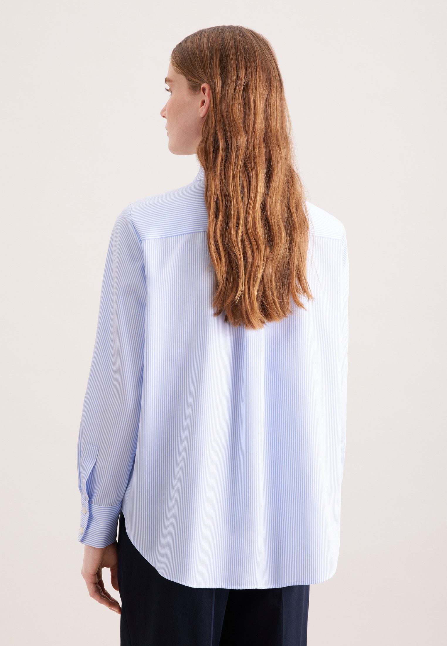 seidensticker Hemdbluse 1/1 Kragen Gestreift günstig online kaufen