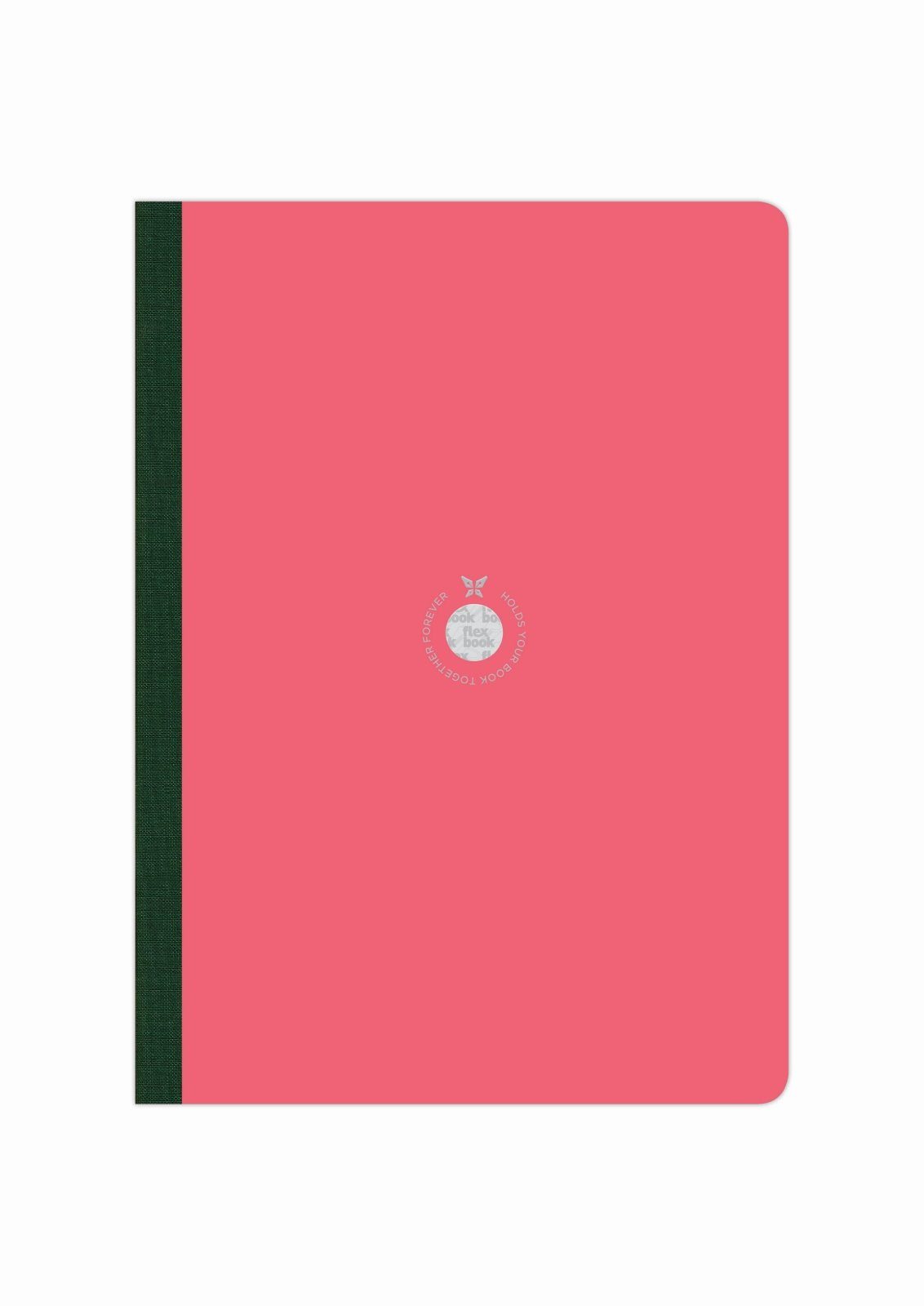 Flexbook Notizbuch Flexbook Smartbook Liniert 160 Seiten Ökopapiereinband viele Größen/Fa Pink 21*29cm