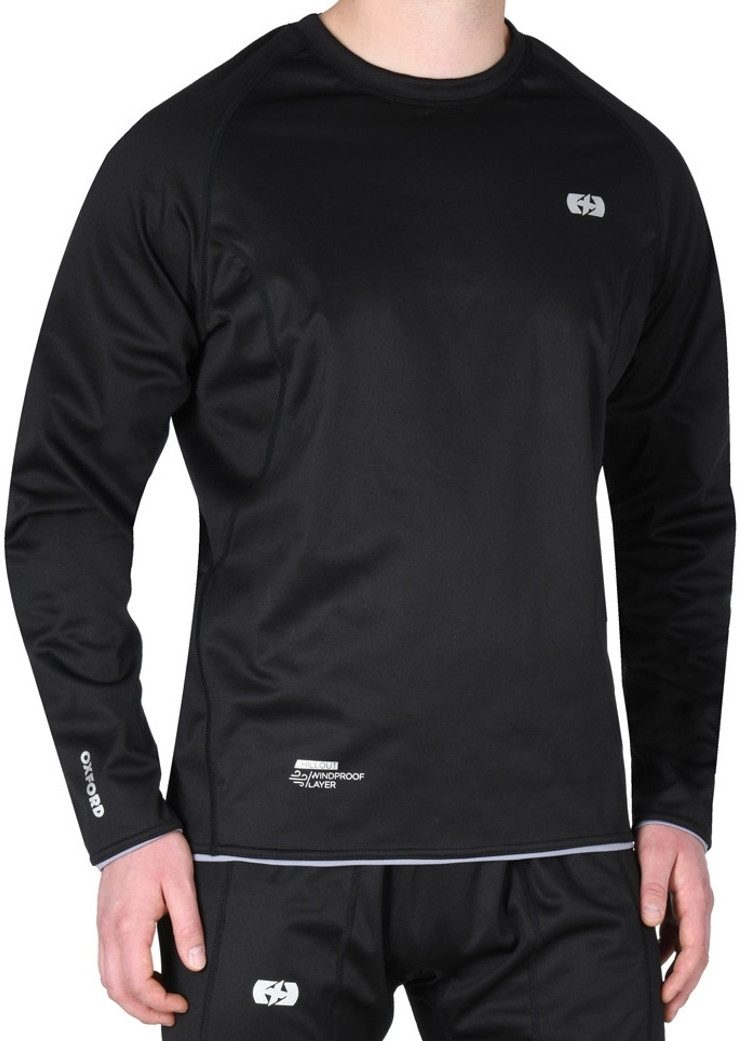 OXFORD Funktionsshirt Chillout LS Funktionsshirt Atmungsaktiv Winddicht