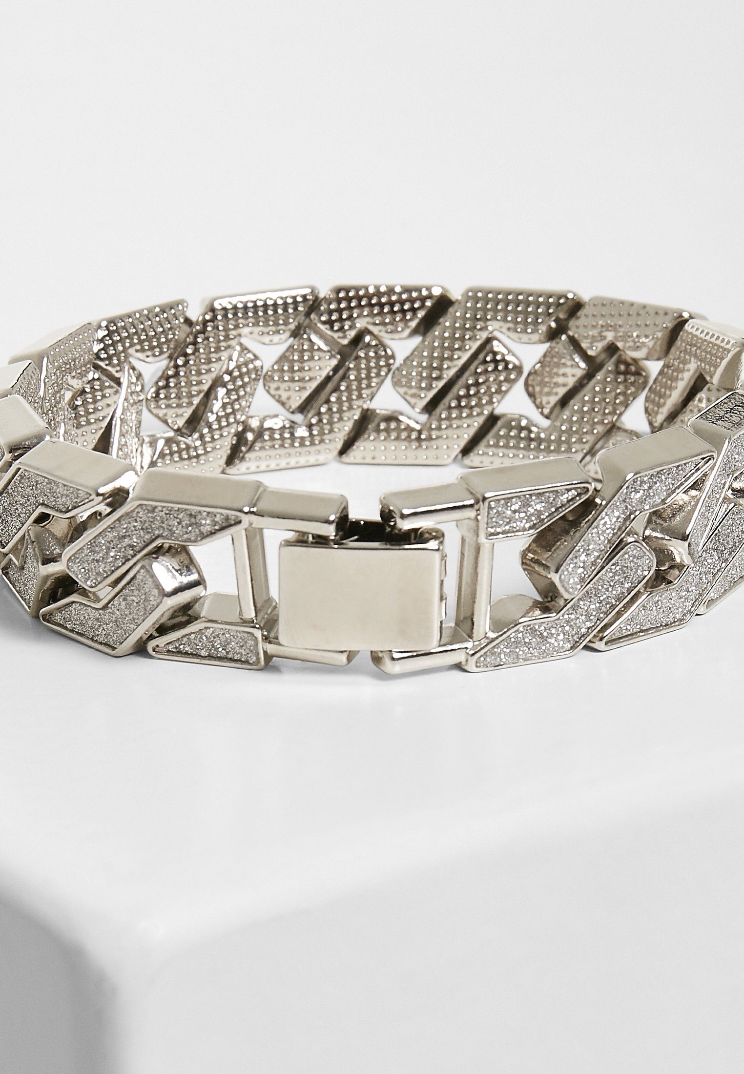 URBAN CLASSICS Accessoires Bracelet SILVER Glitter Bettelarmband