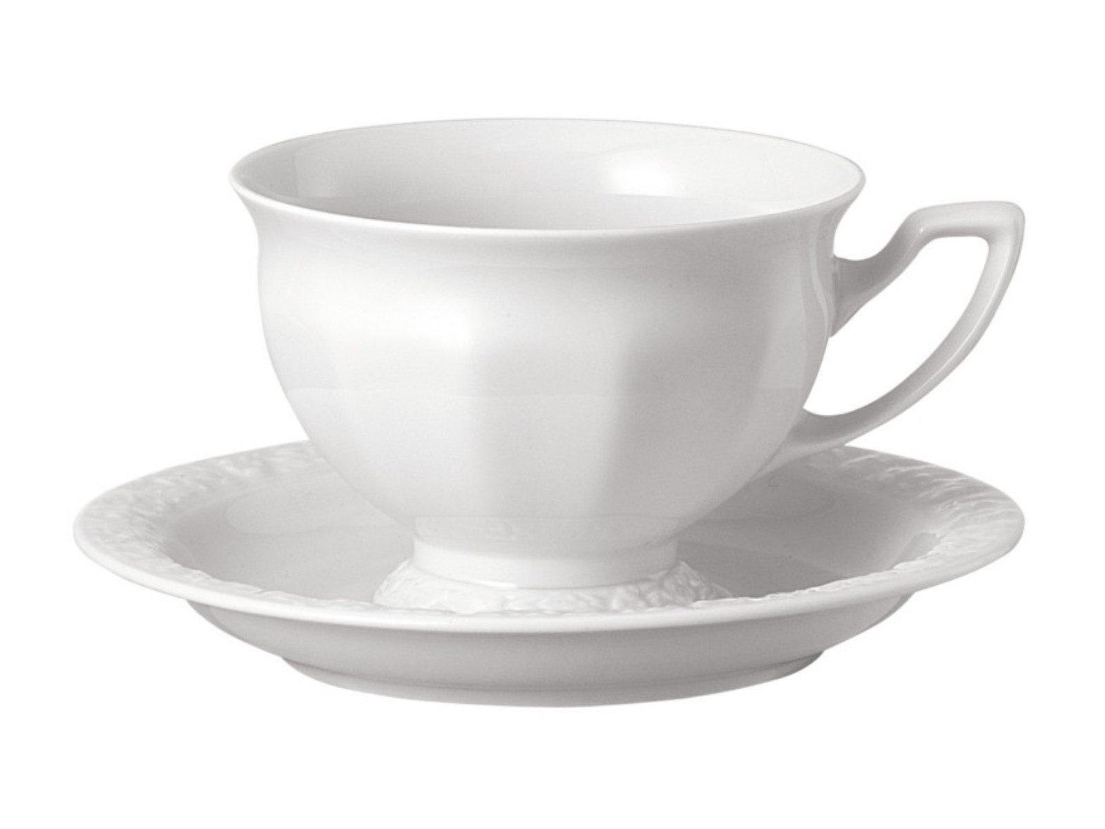 Rosenthal Tasse Maria Weiss Kaffeetasse 2tlg, Porzellan