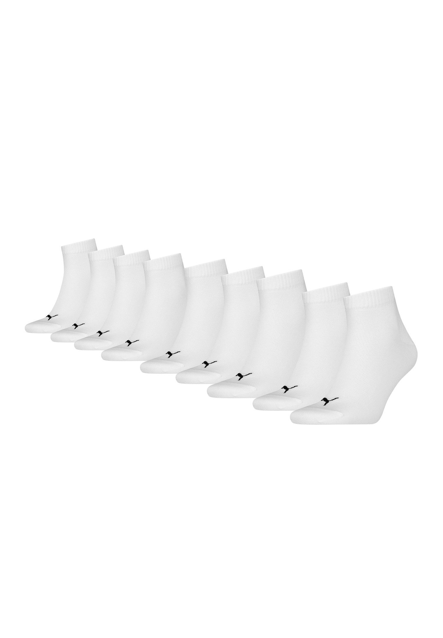 PUMA Kurzsocken PUMA UNISEX QUARTER PLAIN 9P (Packung, 9-Paar, 9er-Pack)