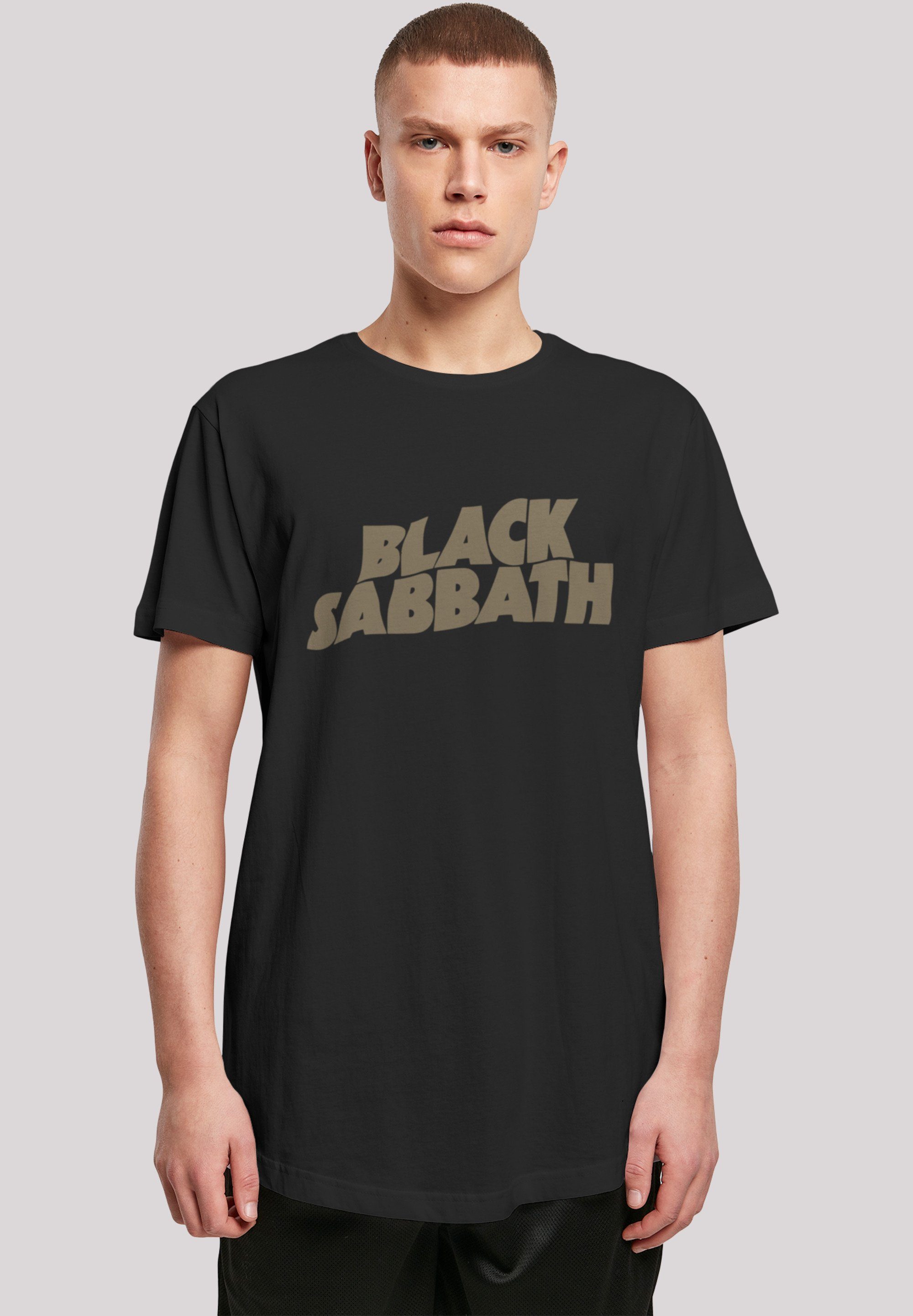F4NT4STIC T-Shirt Black Sehr Band US Zip weicher Tour Tragekomfort Print, mit Black Metal 1978 Baumwollstoff hohem Sabbath