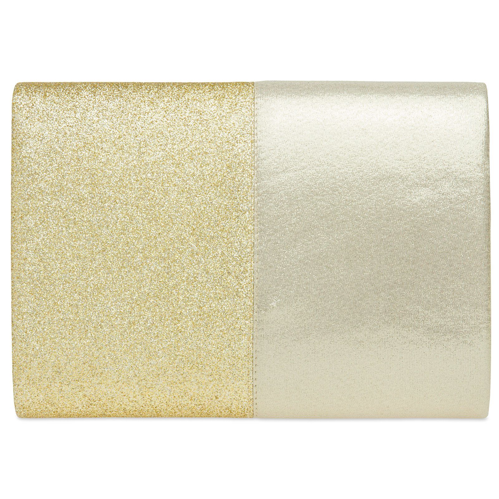 Caspar Clutch TA416 Damen XL Metallic günstig online kaufen