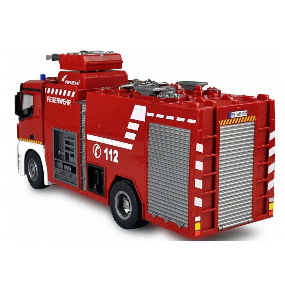Amewi RC-LKW 22503 - Feuerwehr Löschfahrzeug - rot