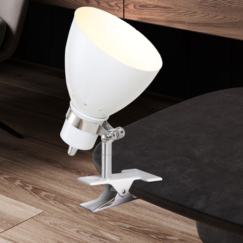 Wohn Steinhauer nicht Zimmer Klemmleuchte, Lampe Klemm Tisch Leuchtmittel LIGHTING Beleuchtung Strahler inklusive, Spot Leuchte Ess