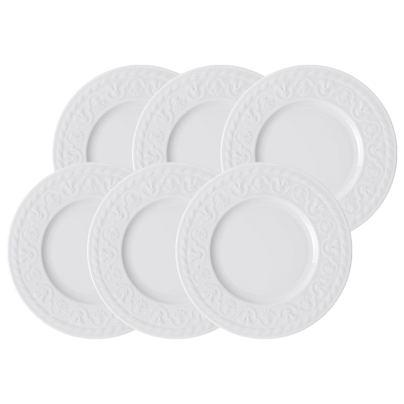 Villeroy & Boch Brotteller Cellini Brotteller ø 18 cm 6er Set, (6 St)
