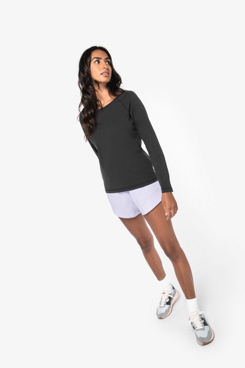 Native Spirit Langarmshirt Umweltfreundliches Raglan-Langarmshirt für günstig online kaufen