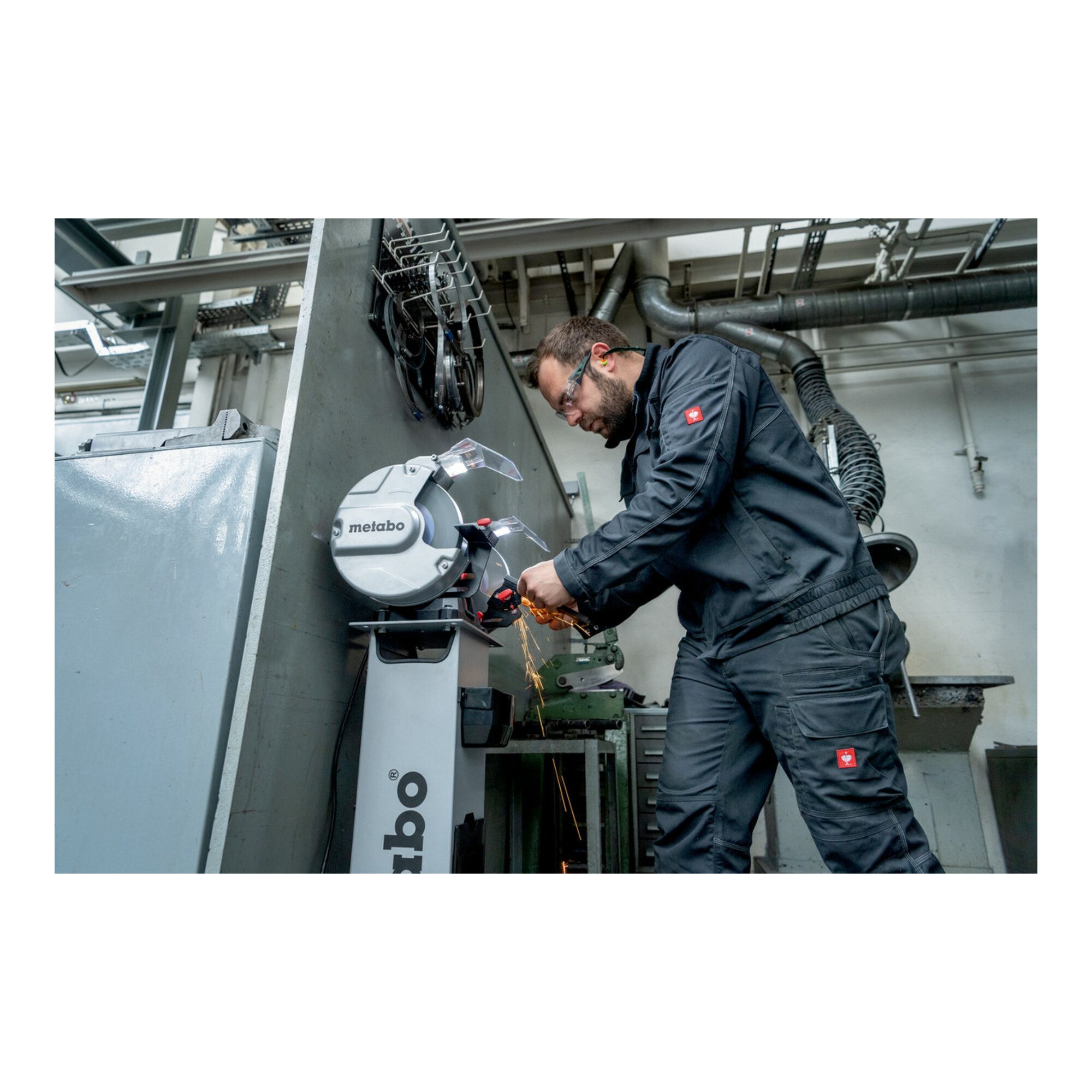 metabo Doppelschleifer Metabo Bodenständer für Doppelschleifmaschinen