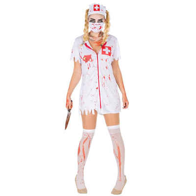 dressforfun Kostüm Frauenkostüm sexy Zombie Krankenschwester
