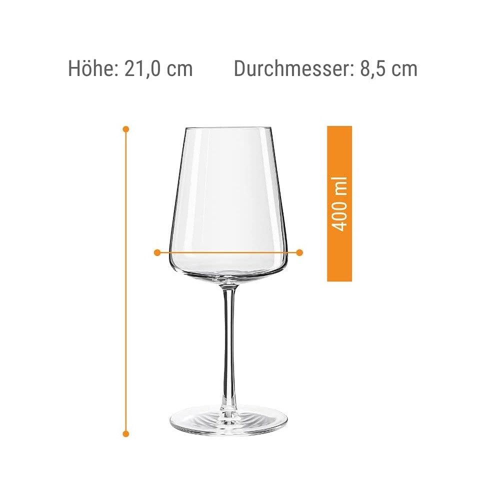 Stölzle Weinglas Stölzle Lausitz Power Weißweinkelch 12er Set, Glas