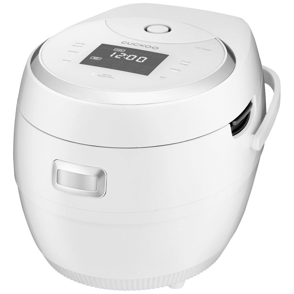 Cuckoo Reiskocher Cuckoo CR-1020F Reiskocher Weiß Kontrollleuchte, Antihaftbeschichtung, 890.00 W