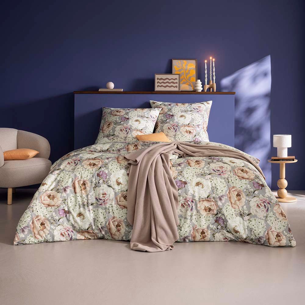 Estella Bettwäsche Sissi, Mako-Interlock-Jersey, 2 teilig, Gefertigt aus hochwertigem Mako-Interlock-Jersey aus 100% Baumwolle.