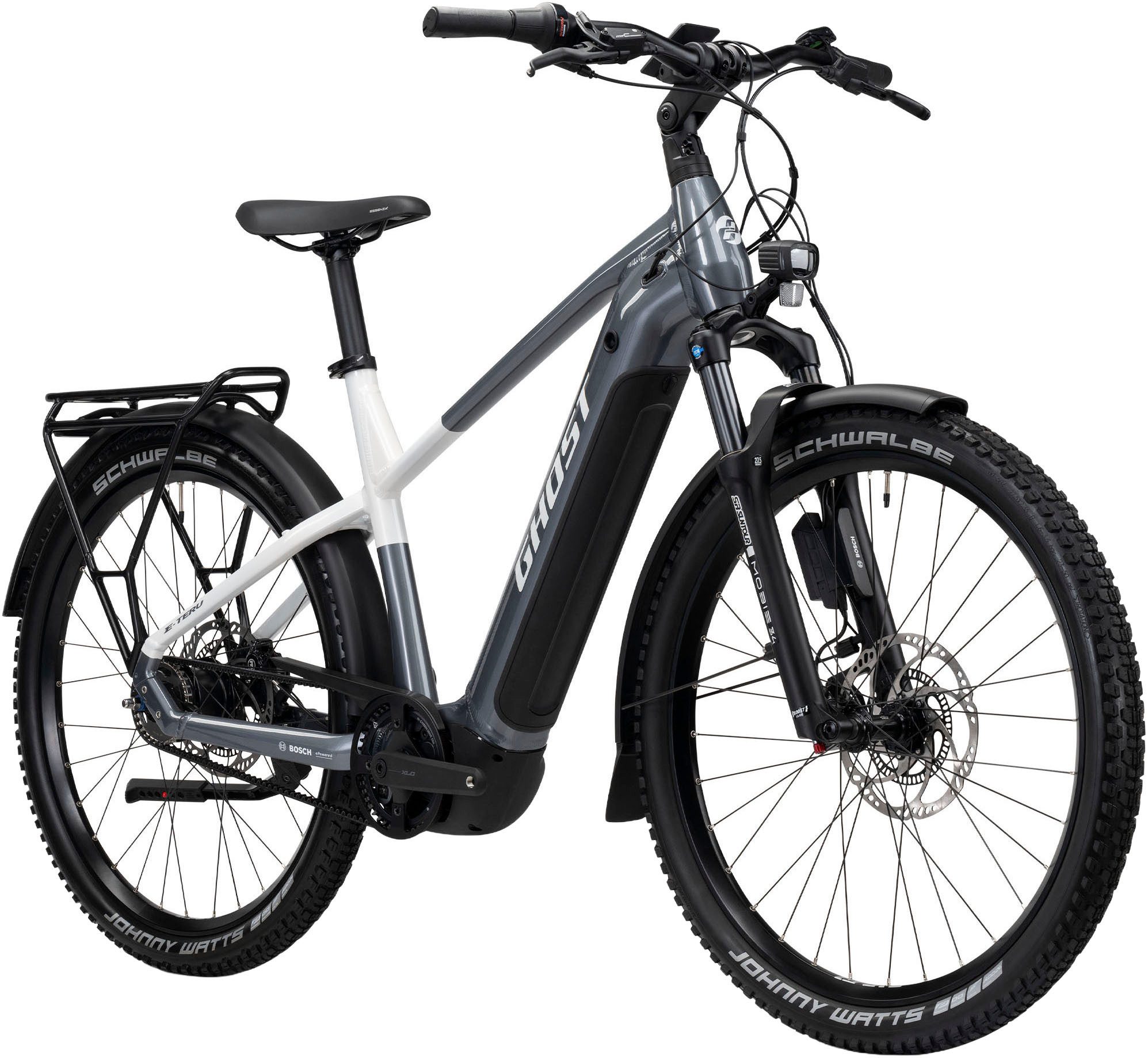 Ghost E-Bike Cityrad E-Teru Pro EQ ABS Low, 5 Gang, Nabenschaltung, Mittelmotor, 800 Wh