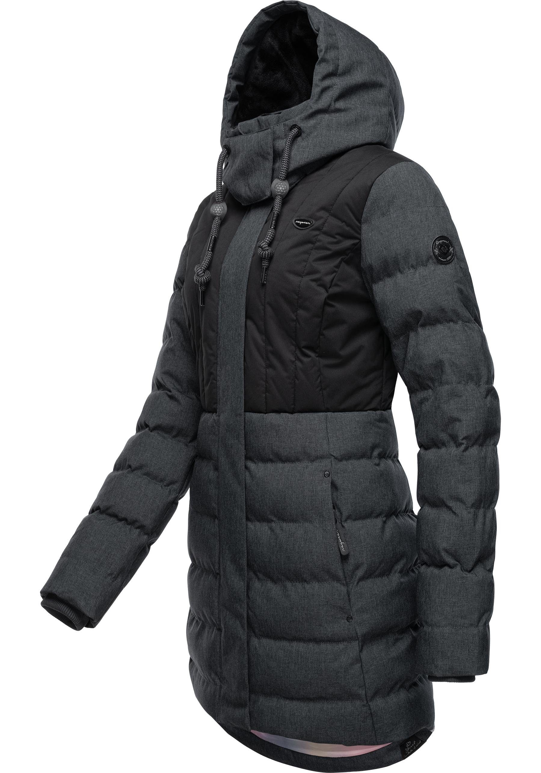 Ragwear Winterjacke Ashanta Block Wasserdichter gesteppter günstig online kaufen