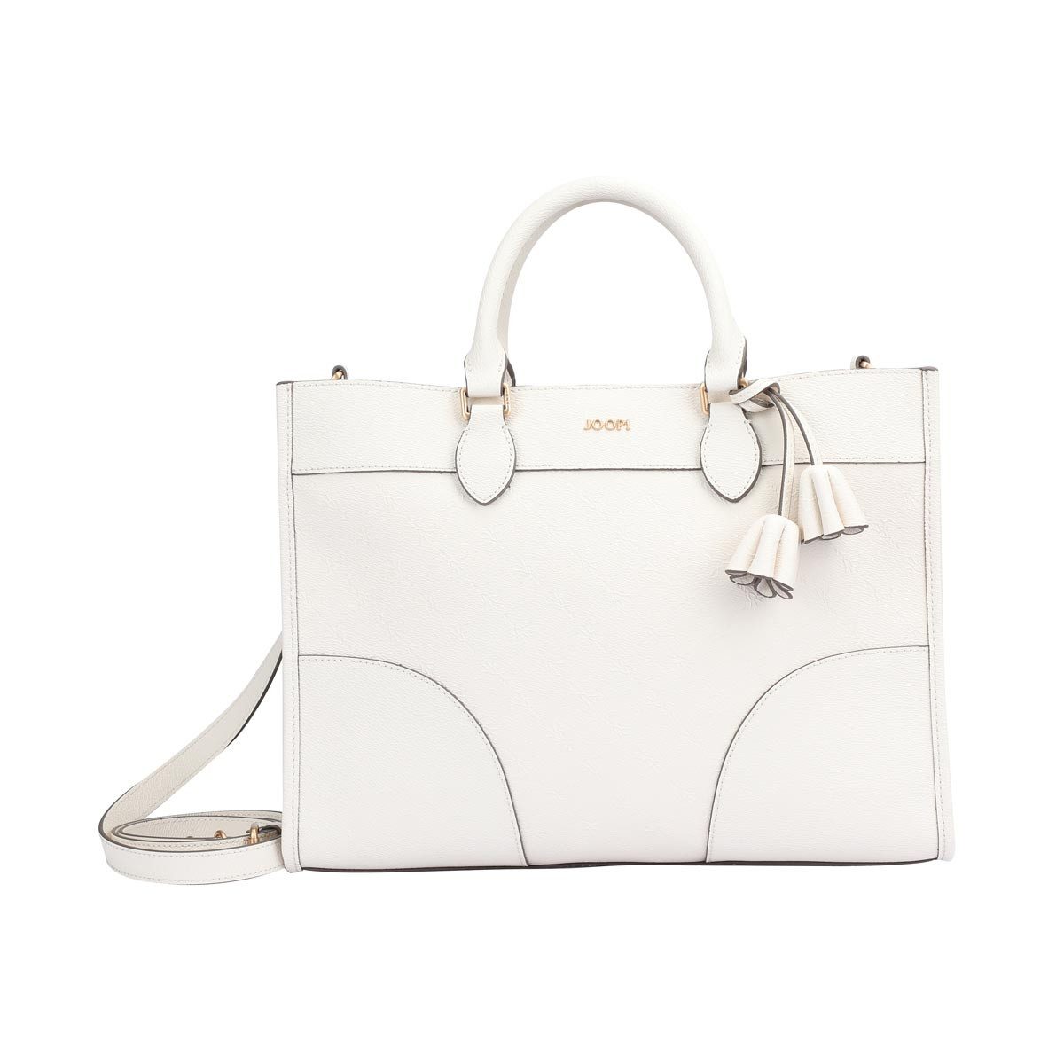 JOOP! Schultertasche 4140005332 Cortina Stampa Aurelia Handbag Lho offwhite (ein Stück, 1-tlg., ca. B/H/T 36/27/15 cm)