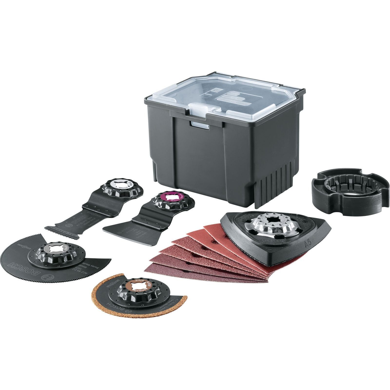BOSCH Akustikplatte Bosch Starlock-Set Universal 12tlg. - 2609256F49