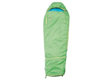 Grüezi bag Kinderschlafsack Mitwachsender Mumienschlafsack für Kinder Grün, Ultraleicht, Atmungsaktiv, Pflegeleicht