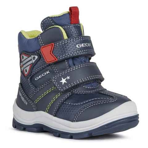 Geox Blinkschuh B FLANFIL BOY B ABX Klettstiefel mit Blinkfunktion und Amphibiox Ausstattung