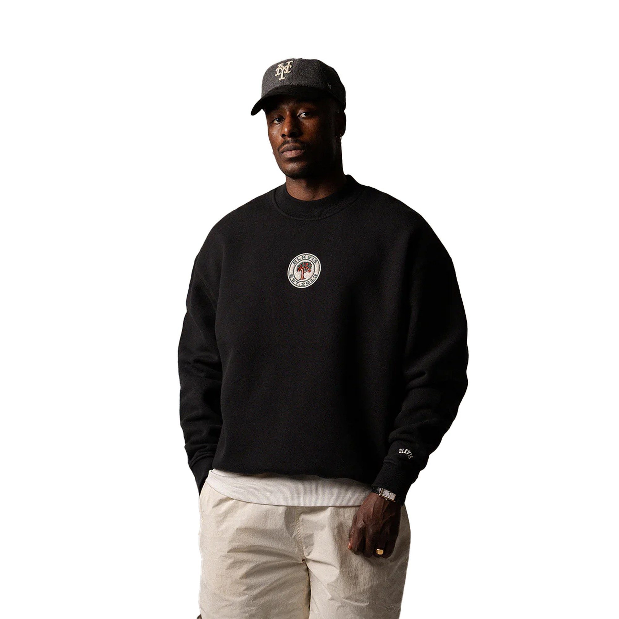 BLKVIS Sweatshirt Source Crewneck, schwarz