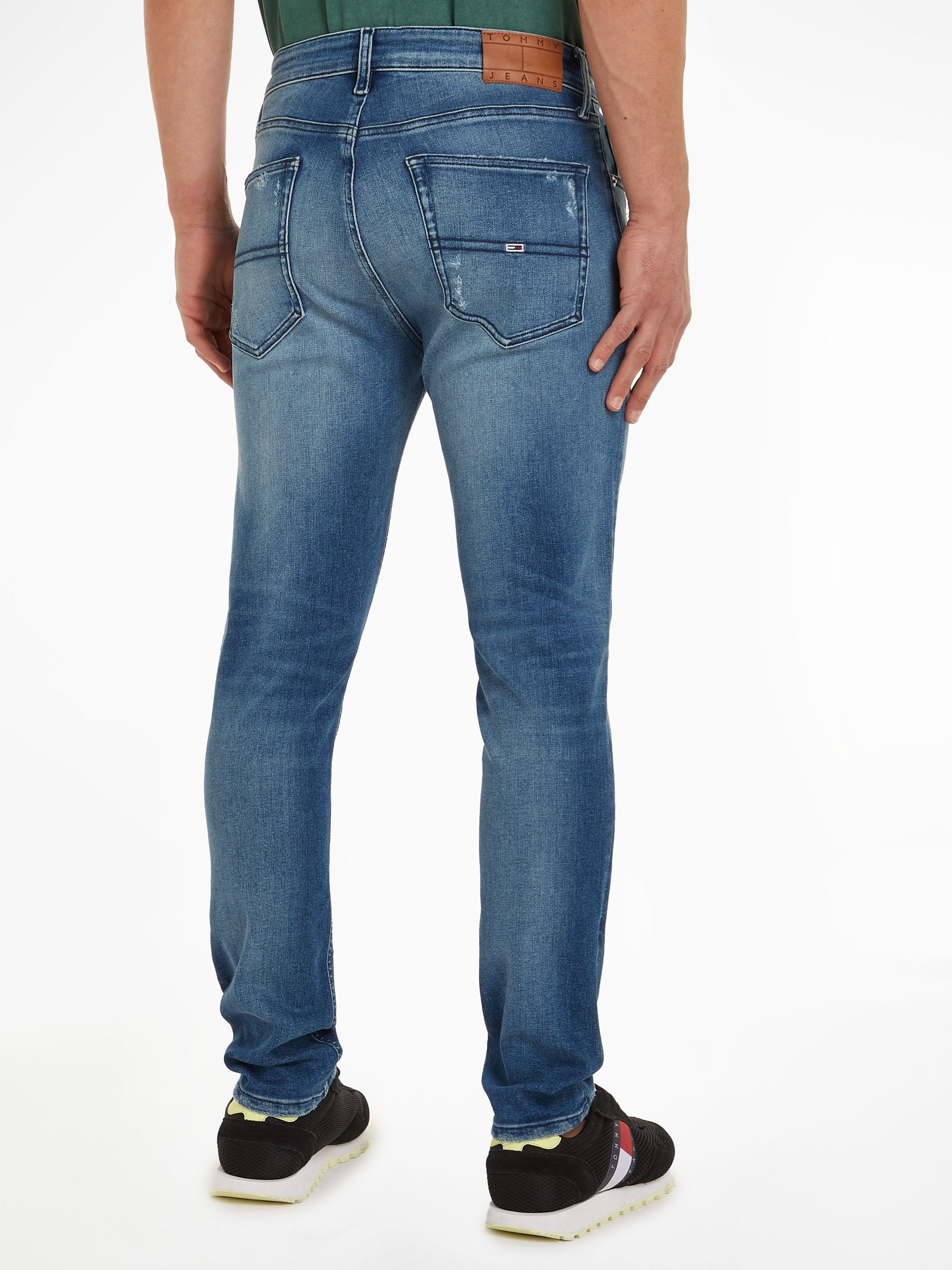 Jeans SLIM AUSTIN im Denim 5-Pocket-Style Slim-fit-Jeans Medium Tommy