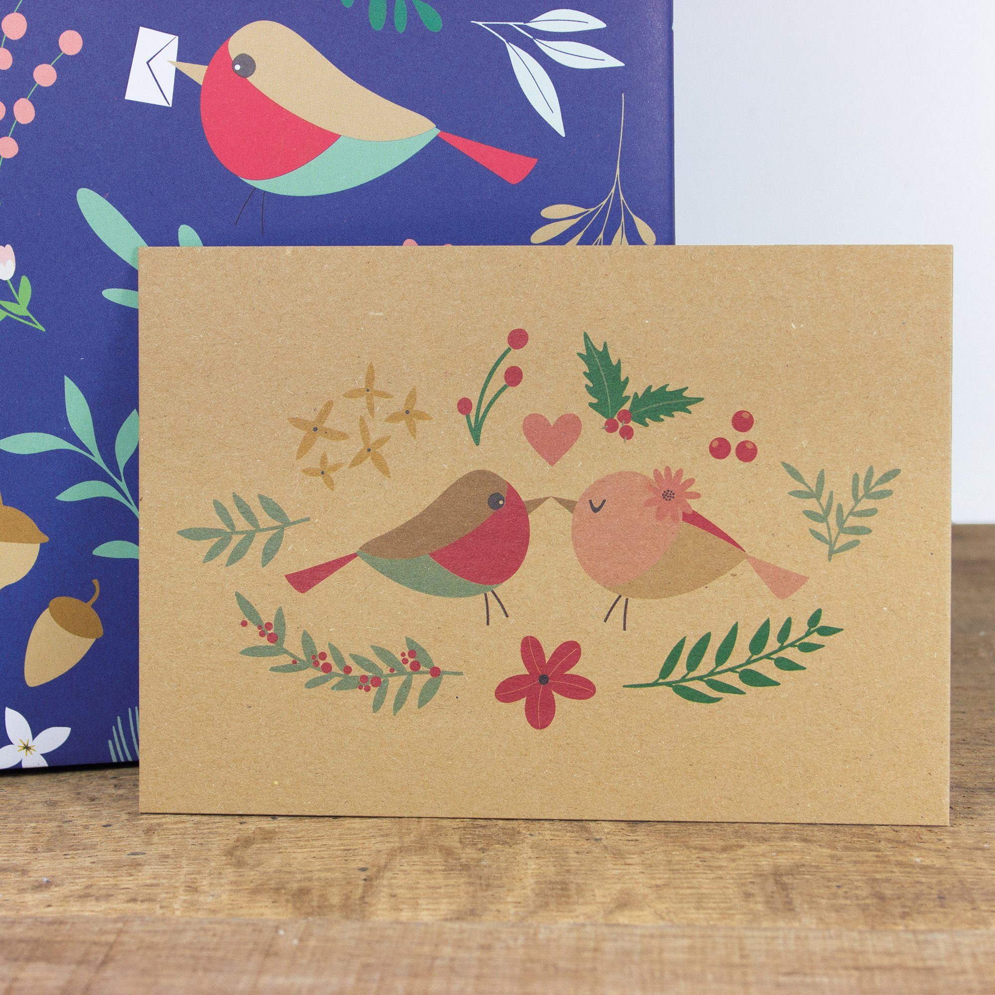 Bow & Hummingbird Love, Postkarte Postkarte Bird mit wahlweise ohneUmschlag Briefumschlag