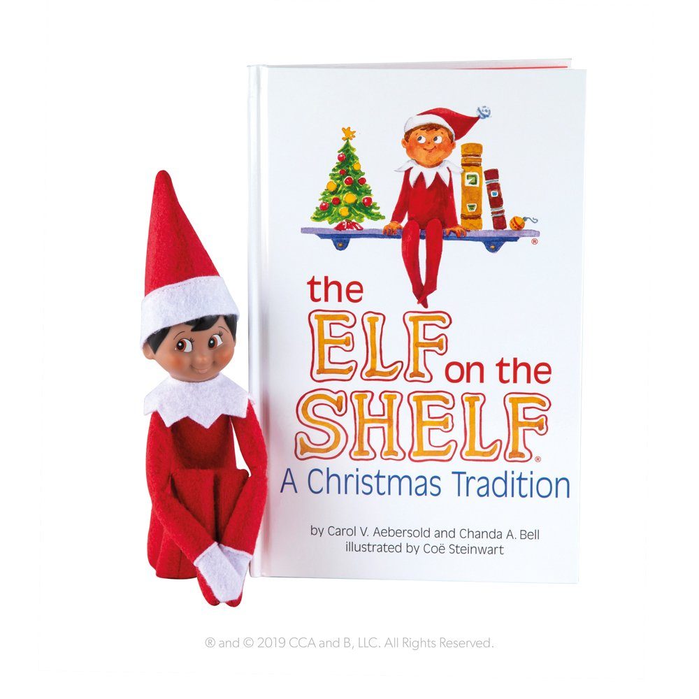 HCM KINZEL Elf on the on Box Set Shelf® Weihnachtsfigur Shelf Englisch Elf Dark the The Junge