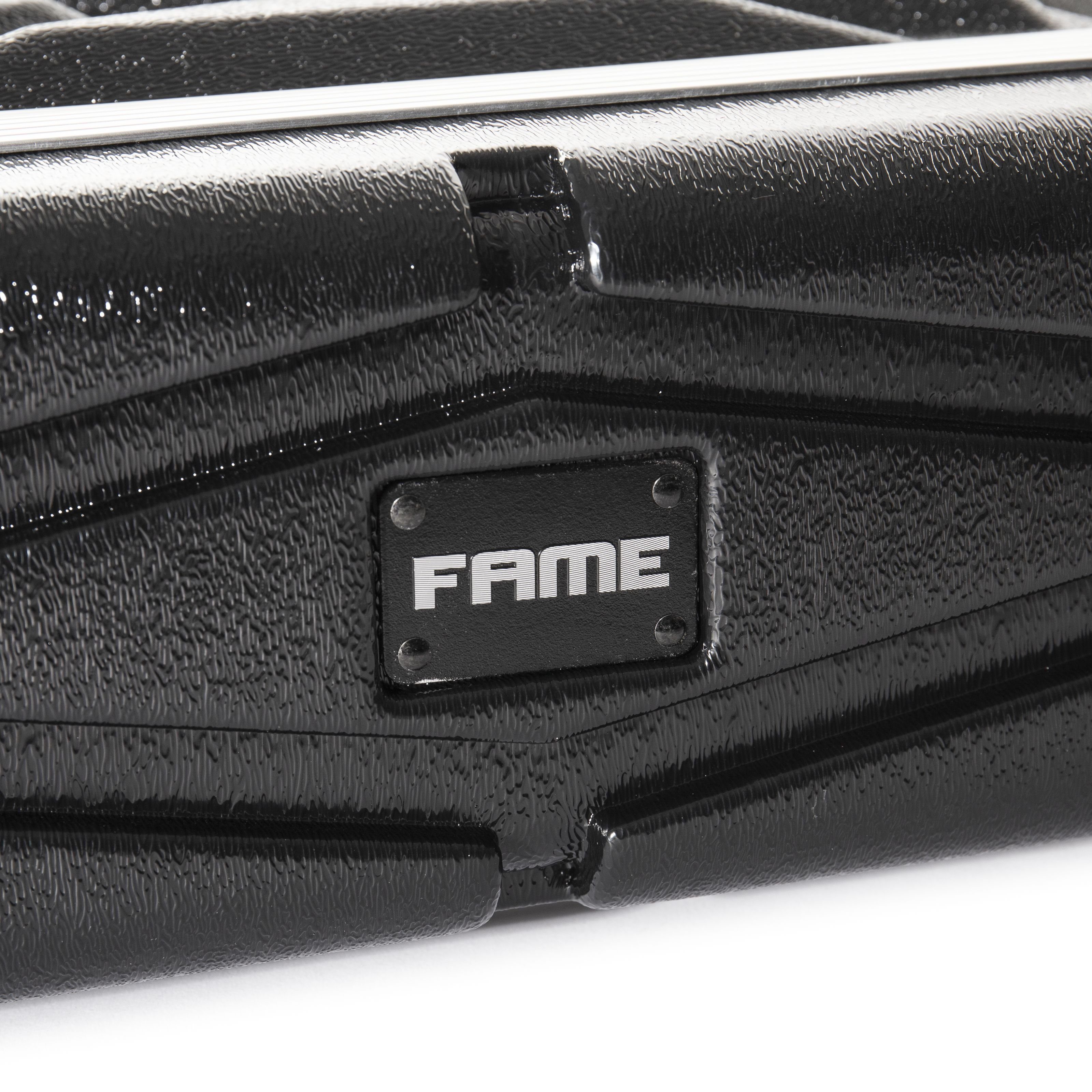FAME Koffer, Audio weRack 2HE short MKII PVC-Case, 210mm Tiefe, Rack Case, 2HE