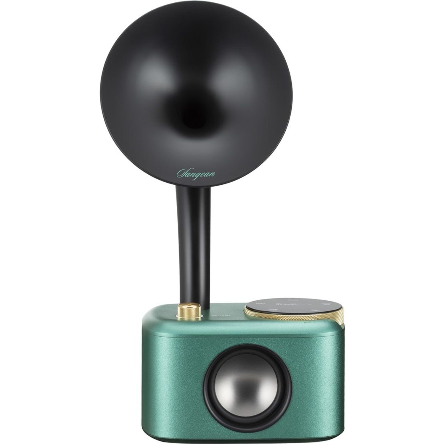 Sangean CP-100D Digitaler Bluetooth-Lautsprecher mit DAB+ Digitalradio und - FM Ocean (DAB) ! Black (DAB)