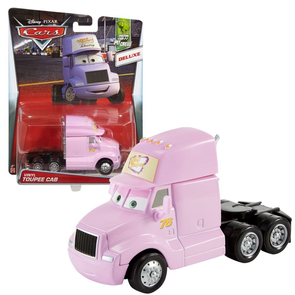 Vinyl Cars Semi Disney Megasize 1:55 Fahrzeuge Cars Mattel Disney Spielzeug-Rennwagen Cast Modelle Auswahl Toupee