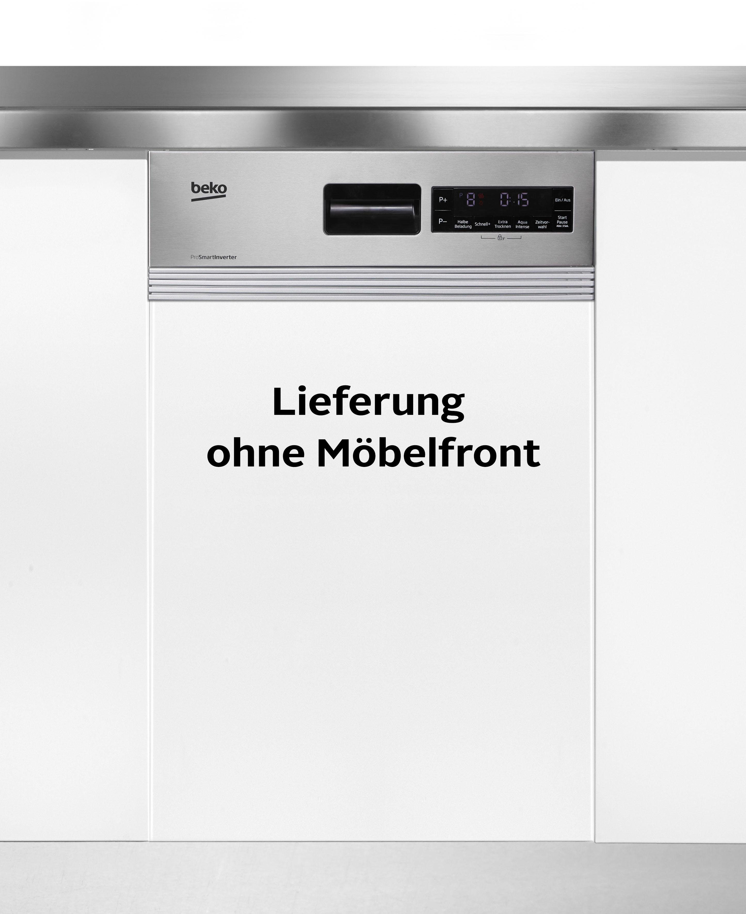 BEKO teilintegrierbarer Geschirrspüler DSS28021X, 11 Maßgedecke, Doppelt gut organisiert – inklusive Besteckschublade und Besteckkorb – Bild 4 von 5