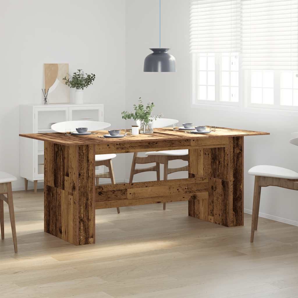 vidaXL Esstisch Esstisch Altholz-Optik 180x90x76 cm günstig online kaufen
